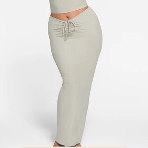 SKIMS Soft Lounge Ruched Skirt